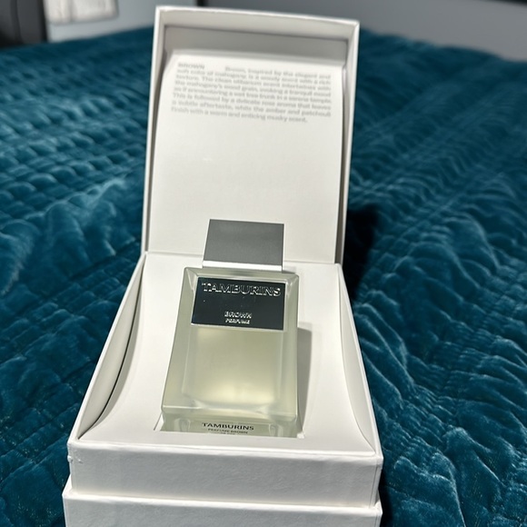 Tamburins 50ml perfume with box in scent “Brown”. Purchased on a trip to Korea. - Picture 3 of 5